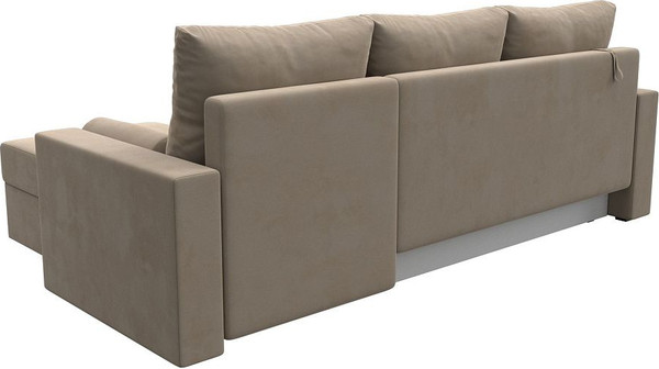 Изображение товара Диван угловой Лига Диванов Верона лайт правый (велюр бежевый)