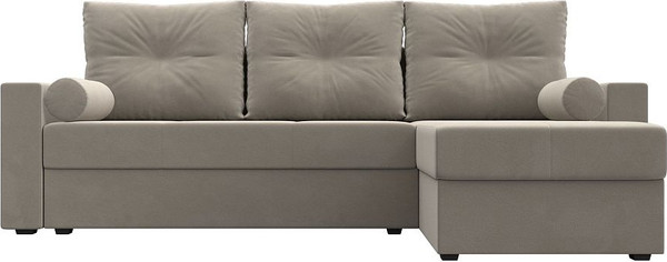 Изображение товара Диван угловой Лига Диванов Верона лайт правый (микровельвет бежевый)