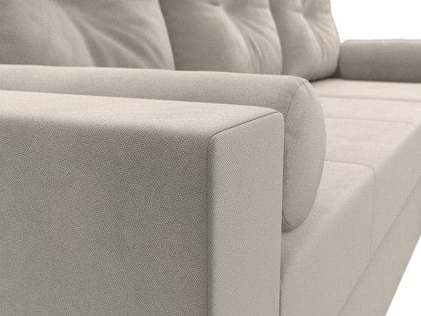 Изображение товара Диван угловой Лига Диванов Верона лайт правый (микровельвет бежевый)