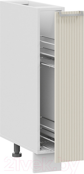 Изображение товара Шкаф карго ТриЯ Кимберли 1Н15К (белый/кремовый)