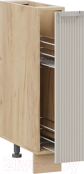 Изображение товара Шкаф карго ТриЯ Кимберли 1Н15К (дуб крафт золотой/кремовый)