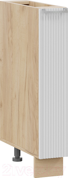 Изображение товара Шкаф карго ТриЯ Кимберли 1Н15К (дуб крафт золотой/сноу)