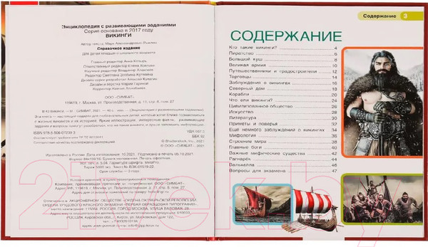 Изображение товара Энциклопедия Умка Викинги (Рыклин М.)