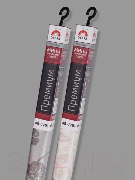 Изображение товара Рулонная штора Delfa Сантайм Венеция Термо-Блэкаут СРШ-01МП 79507 (43x170, серый)