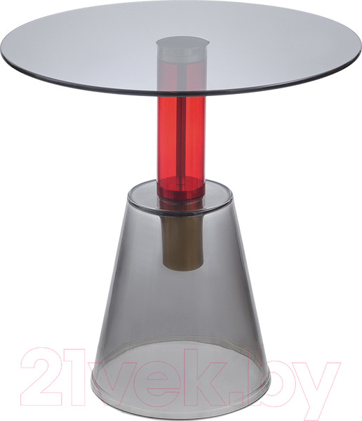 Изображение товара Журнальный столик Bergenson Bjorn Amalie / MZTBL-CGLSGR-50 (серый/красный)
