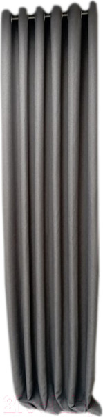 Изображение товара Комплект штор Модный текстиль 01L / 112MT6670M28 (260x210, 2шт,  средне серый)