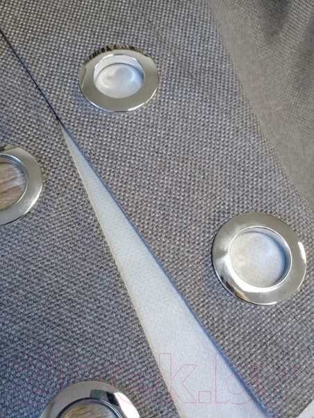 Изображение товара Комплект штор Модный текстиль 01L / 112MT6670M28 (260x210, 2шт,  средне серый)