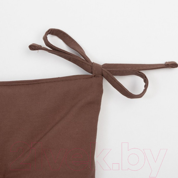 Изображение товара Подушка на стул Этель Kitchen / 7866010 (42x42, коричневый)