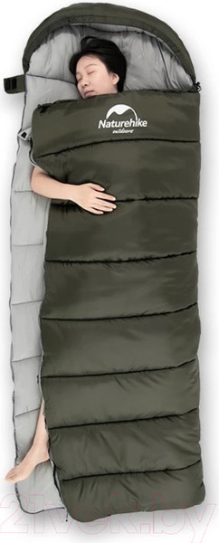 Изображение товара Спальный мешок Naturehike U150 NH20MSD07 / 6927595764398 (зеленый)