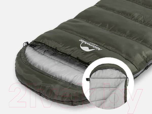 Изображение товара Спальный мешок Naturehike U150 NH20MSD07 / 6927595764398 (зеленый)