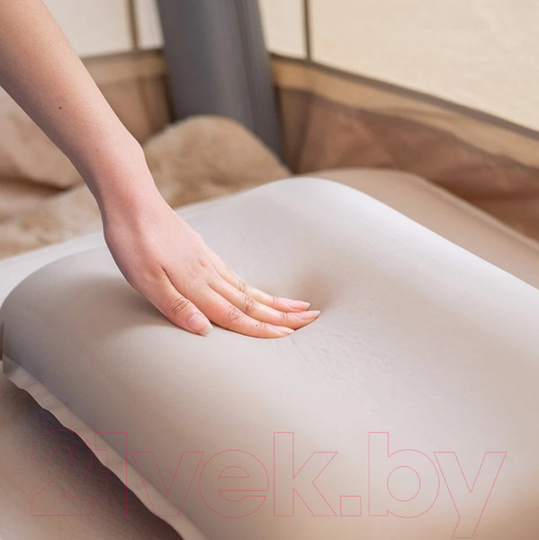 Изображение товара Подушка туристическая Naturehike NH21ZT001 / 6927595772874 (абрикосовый/бежевый)