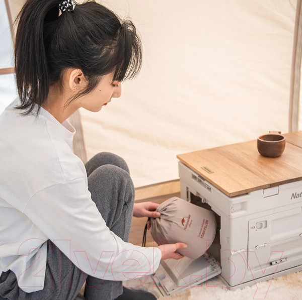 Изображение товара Подушка туристическая Naturehike NH21ZT001 / 6927595772874 (абрикосовый/бежевый)