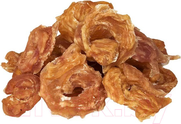 Изображение товара Лакомство для собак Деревенские лакомства Куриные колечки для щенков (90г)