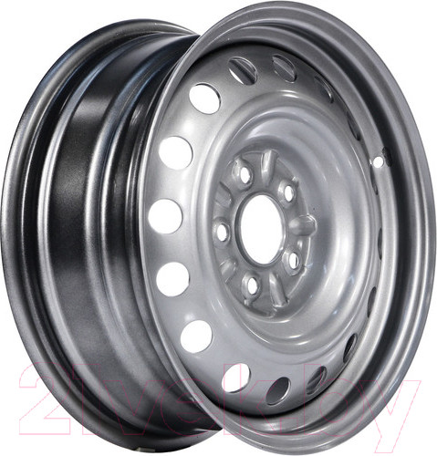 Изображение товара Штампованный диск Trebl 9407T 16x6.5" 5x114.3мм DIA 67.1мм ET 38мм Silver