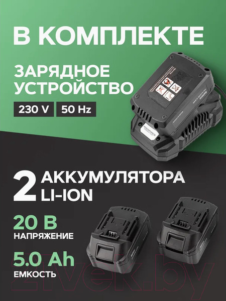 Изображение товара Аккумуляторный гайковерт RockForce RF-WT02F1162