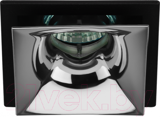 Изображение товара Точечный светильник ЭРА KL102 BK/CH / Б0056356