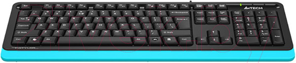 Изображение товара Клавиатура A4Tech Fstyler FKS10 (черный/синий)