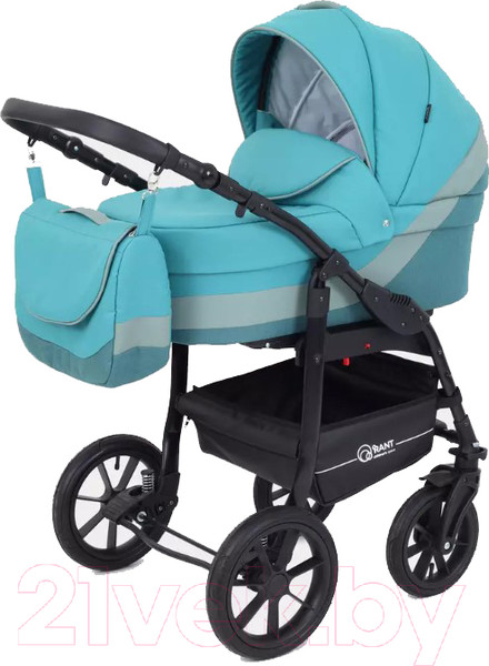 Изображение товара Детская универсальная коляска Rant Patio 2 в 1 / Patio03 (03/аквамарин)