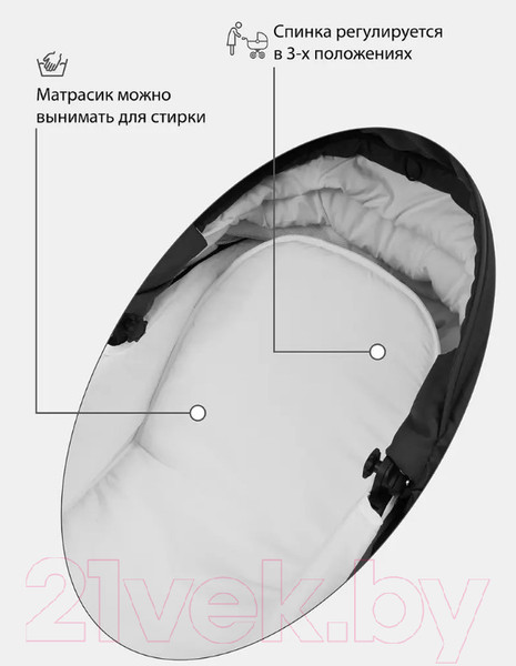 Изображение товара Детская универсальная коляска Rant Patio 2 в 1 / Patio03 (03/аквамарин)