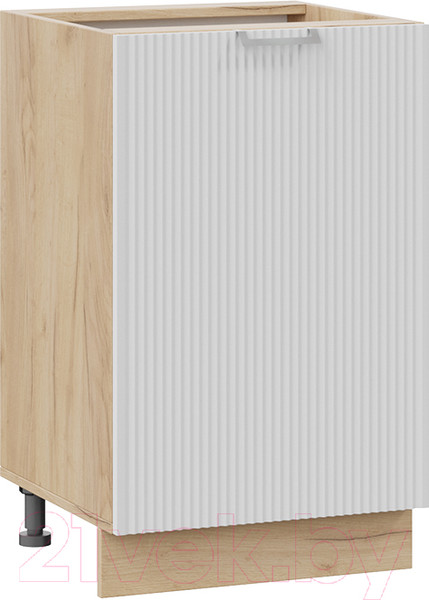 Изображение товара Шкаф-стол кухонный ТриЯ Кимберли 1Н5 (дуб крафт золотой/сноу)