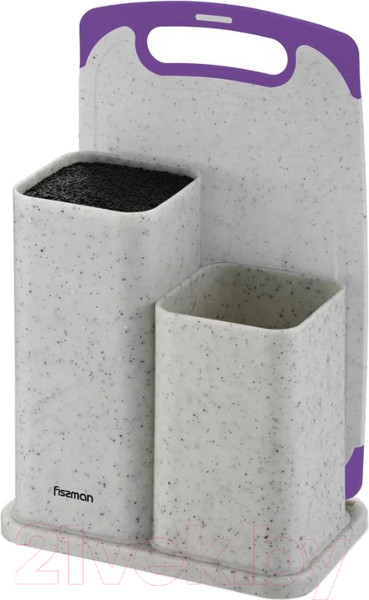 Изображение товара Подставка для ножей Fissman 2870 (с разделочной доской)