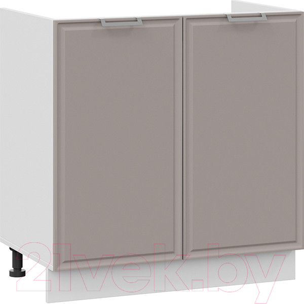Изображение товара Шкаф под мойку ТриЯ Белладжио 1Н8М (белый/софт капучино)