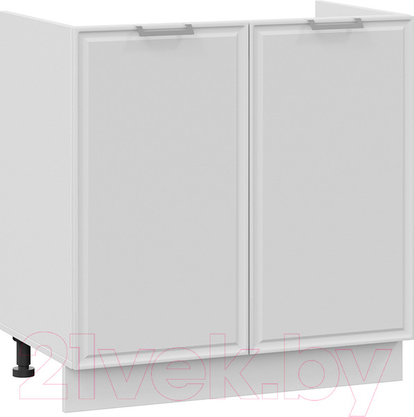 Изображение товара Шкаф под мойку ТриЯ Белладжио 1Н8М (белый/фон белый)