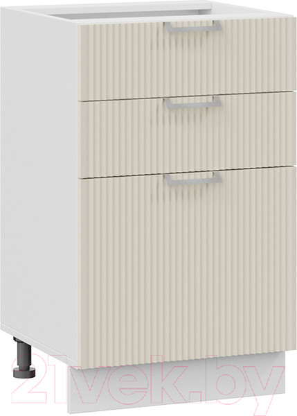 Изображение товара Шкаф-стол кухонный ТриЯ Кимберли 1Н5Я3 (белый/крем)