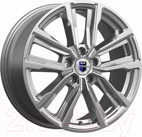 Литой диск K&K Лацио 17x7.5" 5x114.3мм DIA 67.1мм ET 40мм Дарк платинум — фото 3