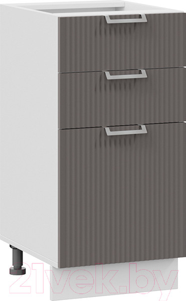 Изображение товара Шкаф-стол кухонный ТриЯ Кимберли 1Н4Я3 (белый/муссон)