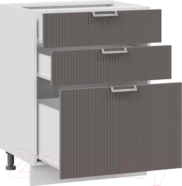 Изображение товара Шкаф-стол кухонный ТриЯ Кимберли 1Н6Я3 (белый/муссон)