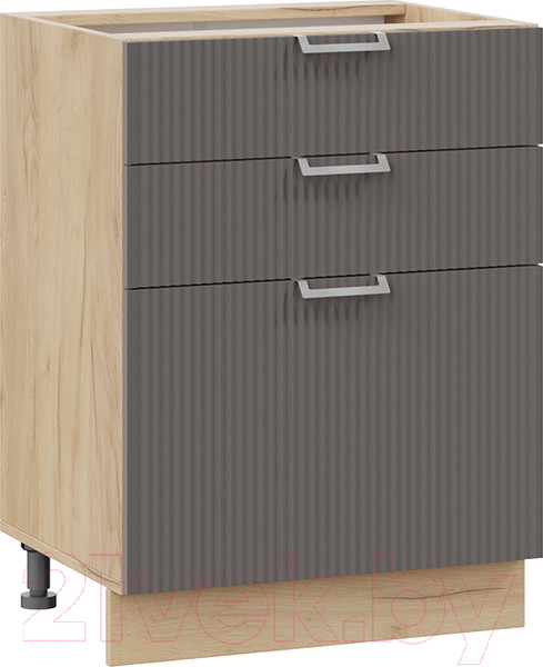 Изображение товара Шкаф-стол кухонный ТриЯ Кимберли 1Н6Я3 (дуб крафт золотой/муссон)