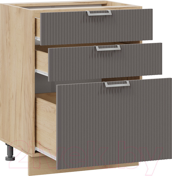 Изображение товара Шкаф-стол кухонный ТриЯ Кимберли 1Н6Я3 (дуб крафт золотой/муссон)