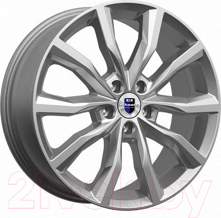 Изображение товара Литой диск K&K Портер 18x7.5" 5x114.3мм DIA 67.1мм ET 35мм Дарк платинум