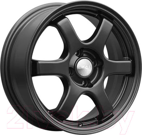 Изображение товара Литой диск SKAD Киото 15x6" 4x100мм DIA 67.1мм ET 45мм Черный бархат