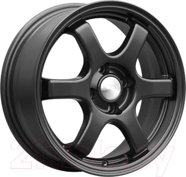 Изображение товара Литой диск SKAD Киото 15x6" 4x100мм DIA 67.1мм ET 38мм Черный бархат