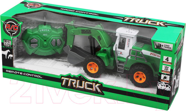 Изображение товара Радиоуправляемая игрушка Наша игрушка Колесный эскаватор / HT024