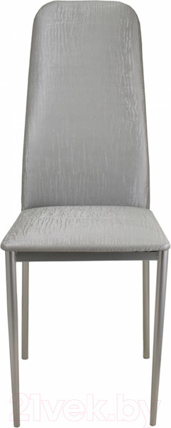 Изображение товара Стул Гальваник Вест (эмаль серебро/ВВ 5 бенгал серый)