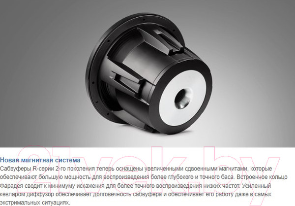 Изображение товара Головка сабвуфера Alpine R2-W12D4