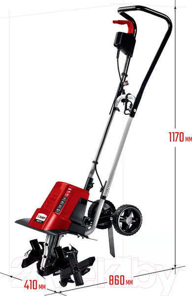 Изображение товара Мотокультиватор электрический Зубр ККД-1800