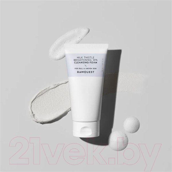 Изображение товара Пенка для умывания Rawquest Milk Thistle Brightening Spa Cleansing Foam (150мл)