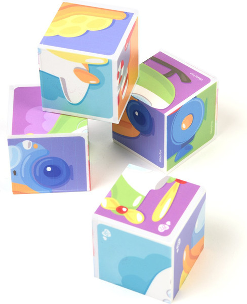 Изображение товара Развивающий игровой набор Baby Toys Кубики Транспорт / 03542