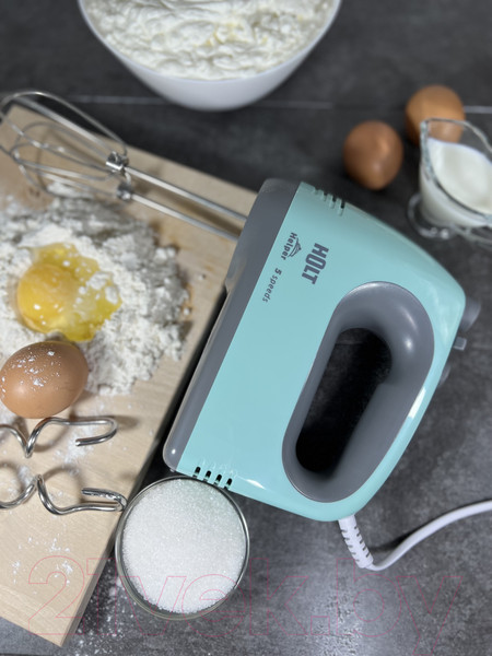 Изображение товара Миксер ручной Holt HT-MX-001 (бирюзовый)