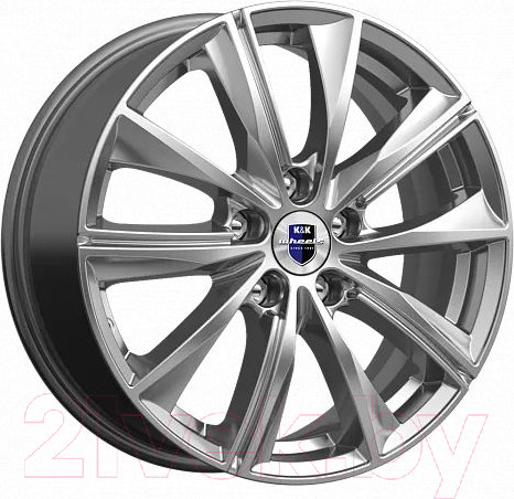 Изображение товара Литой диск K&K Арнар 15x6" 4x100мм DIA 60.1мм ET 50мм Дарк платинум