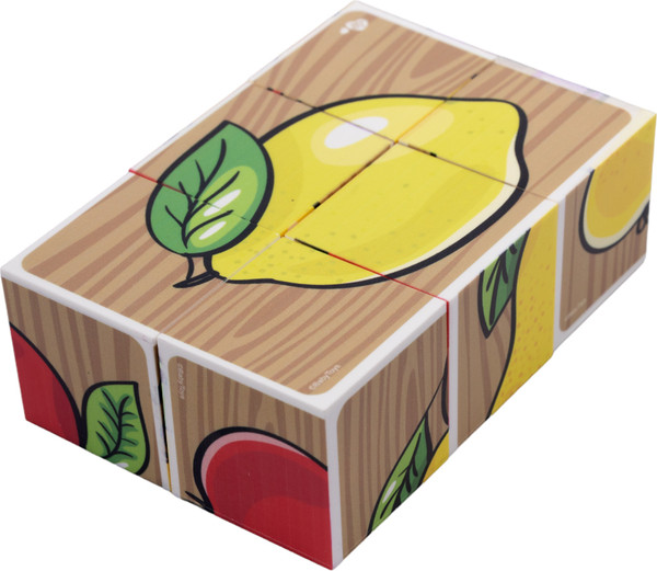 Изображение товара Развивающий игровой набор Baby Toys Кубики Фрукты / 03546