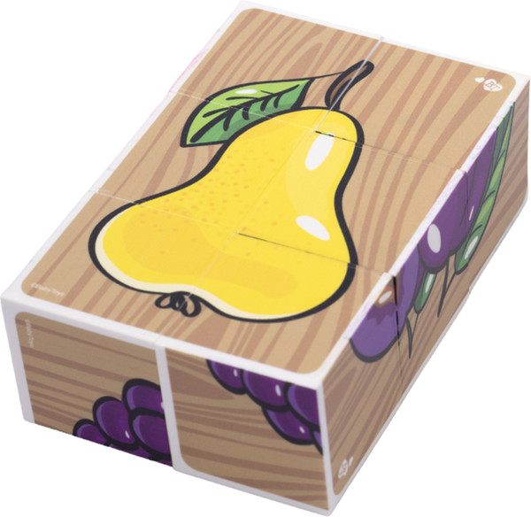 Изображение товара Развивающий игровой набор Baby Toys Кубики Фрукты / 03546