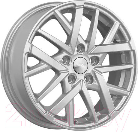Изображение товара Литой диск SKAD Босфор 16x6" 5x114.3мм DIA 67.1мм ET 45мм Silver