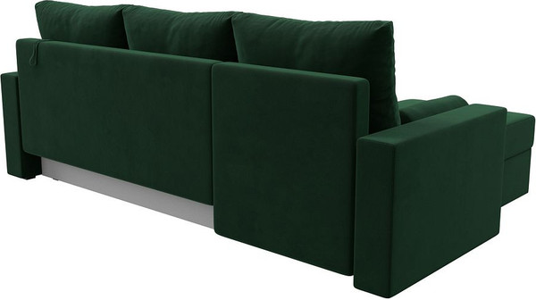 Изображение товара Диван угловой Лига Диванов Верона лайт левый (велюр зеленый)