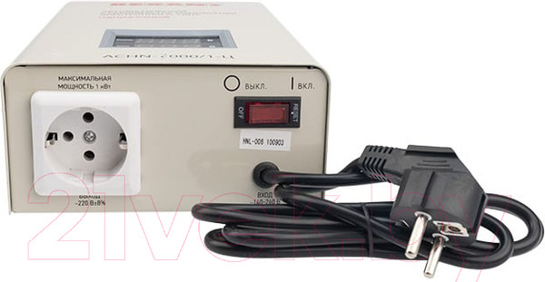 Изображение товара Стабилизатор напряжения Rexant АСНN-2000/1-Ц / 11-5015