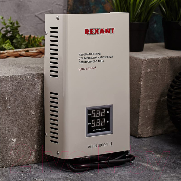 Изображение товара Стабилизатор напряжения Rexant АСНN-2000/1-Ц / 11-5015